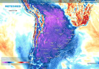 Alerta por frío polar extremo en Argentina: marcas bajo cero en todo el país y máximas que no repuntan