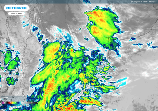 Alerta por fuertes lluvias y tormentas avanzando desde la Patagonia hacia el centro de Argentina en estas horas