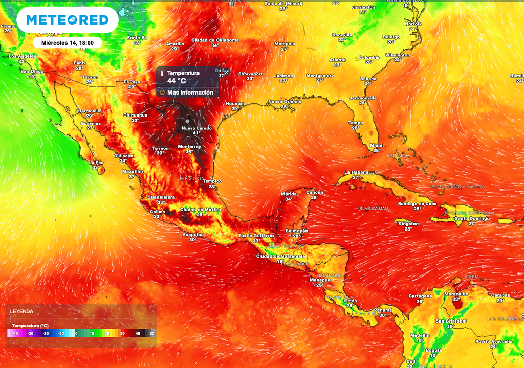 Temperatura máxima ola de calor Temperatura máxima ola de calor