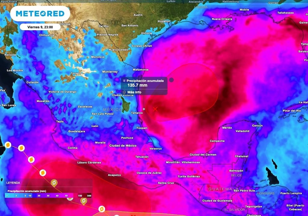 Los acumulados de lluvias más importantes serán al Oriente, Sur y Sureste de México en la próximas 48 horas. Los acumulados de lluvias más importantes serán al Oriente, Sur y Sureste de México en la próximas 48 horas.