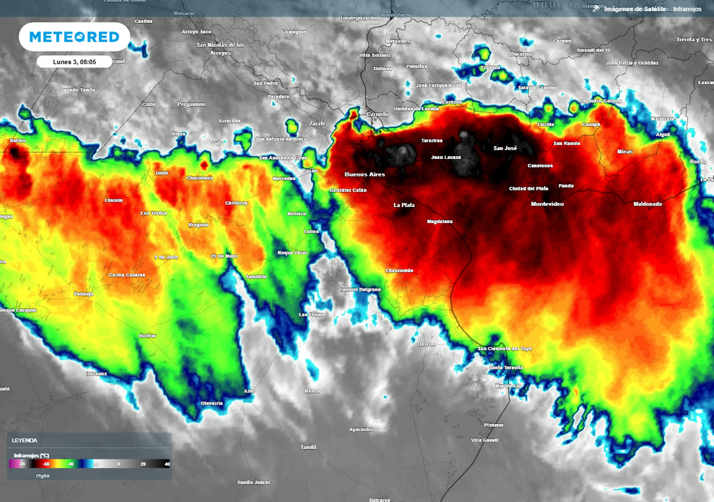 Buenos Aires alerta naranja tormentas lluvias fuertes SMN inundaciones