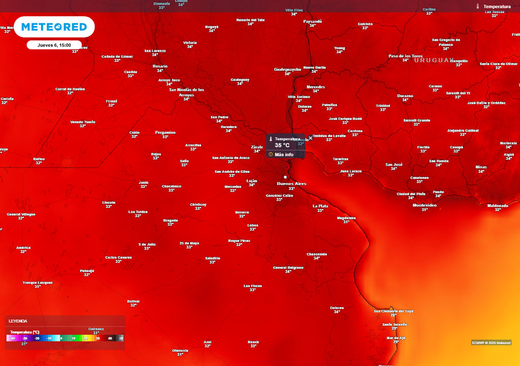 Buenos Aires alerta naranja tormentas lluvias fuertes SMN inundaciones