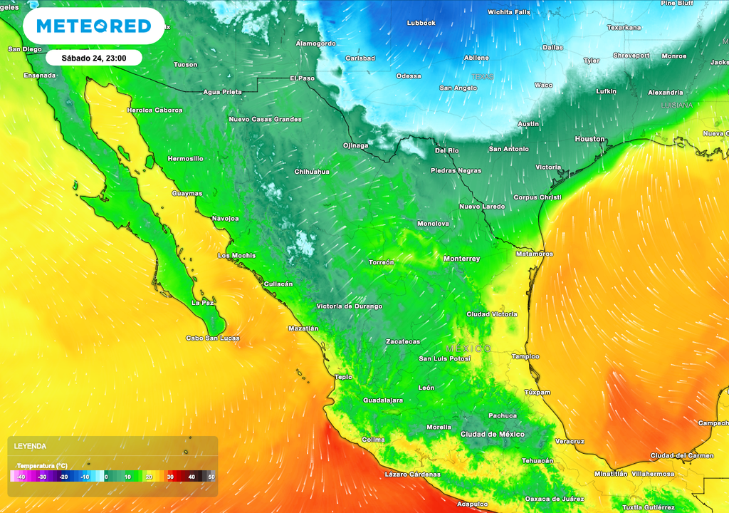 Las temperaturas mínimas más frías, se dejan sentir sobre sierras del Norte y Noroeste, y en zonas montañosas del Valle de México.
