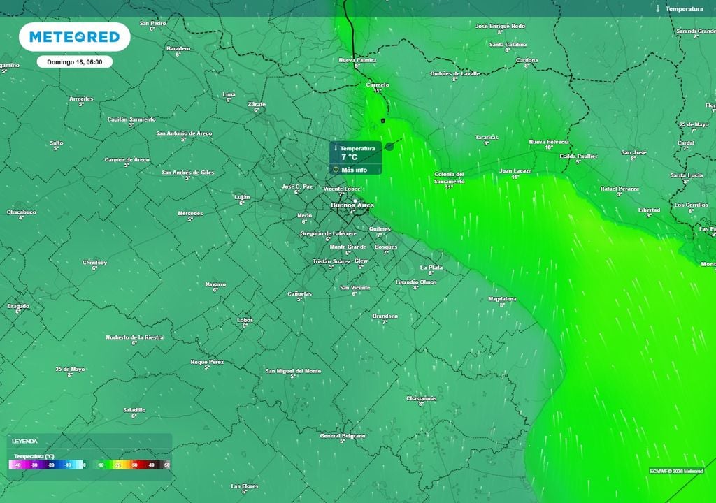 Buenos Aires AMBA alerta tormentas fuertes lluvias El Niño primavera SMN Se espera un domingo del Dïa de la Madre bastante frío este año en Buenos Aires, con temperaturas de hasta 4 o 5 °C en el conurbano.