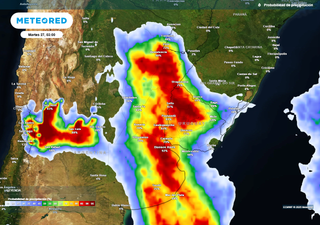 Alerta por tormentas fuertes en Buenos Aires y el Litoral, que antecederán la llegada del frío polar a Argentina