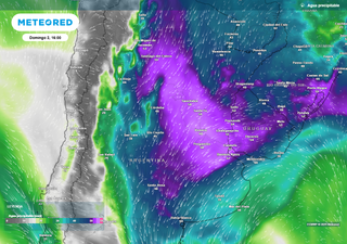 Alerta por tormentas fuertes en el centro de Argentina: continúa la inestabilidad durante el fin de semana de carnaval