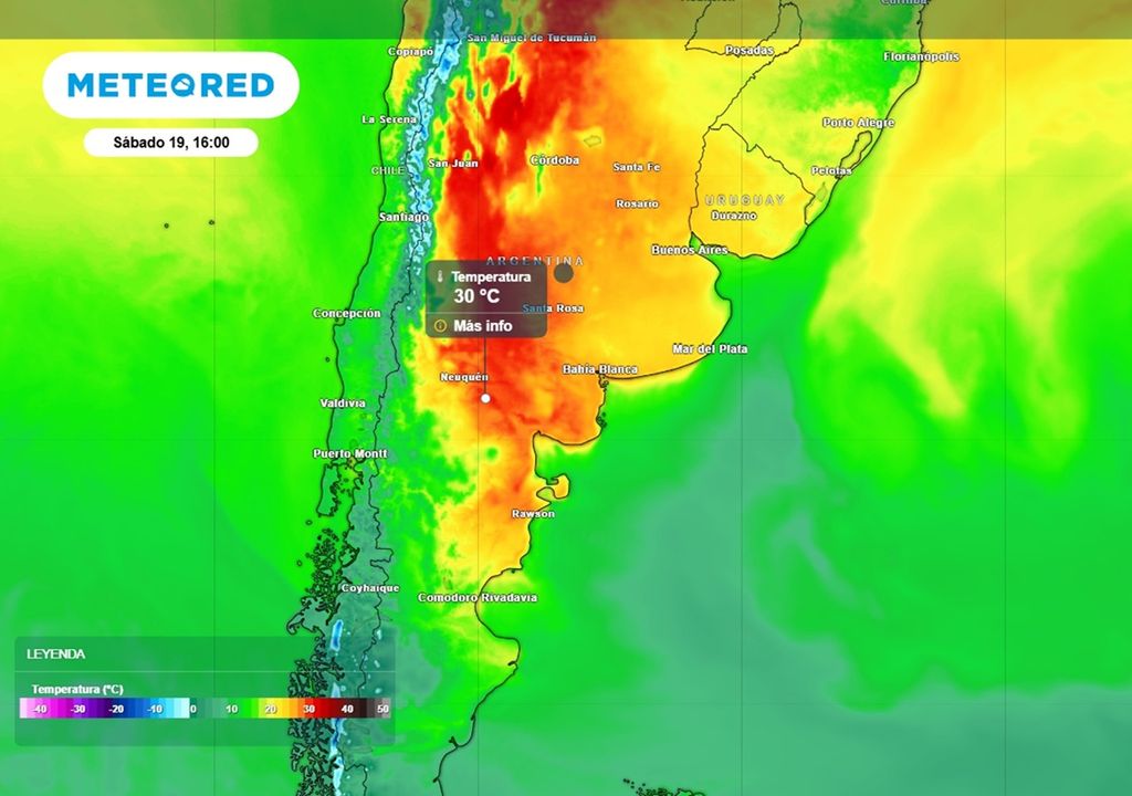 Pleno verano en el norte patagónico, en el último fin de semana del invierno Como en pleno "verano" para este sábado 19 en el norte patagónico, en el último fin de semana del invierno.