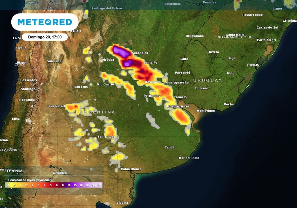 Alerta por tormenta para este domingo 20 Rige alerta por tormentas fuertes para el AMBA este domingo 20, las mismas se desarrollarán entre la tarde y el inicio de la noche para esa área.