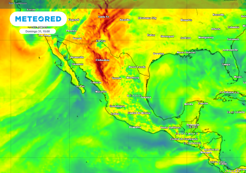 Alerta por vientos intensos de hasta 120 km/h en varias zonas de México. Noticias en tiempo real