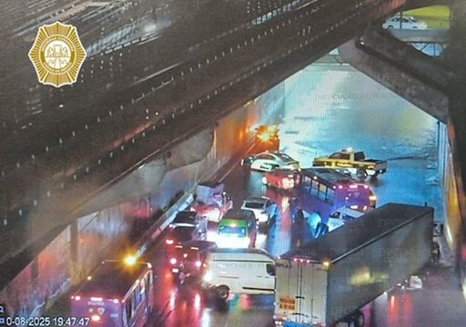 ¡Alerta Púrpura y Roja! Se activaron para la CDMX por persistencia de aguaceros con inundaciones y caída de granizo