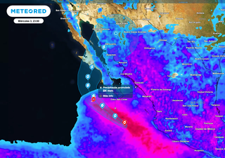 Alerta: se formó la tormenta tropical Lorena y ganará fuerza mientras avanza paralela a las costas del Pacífico mexicano