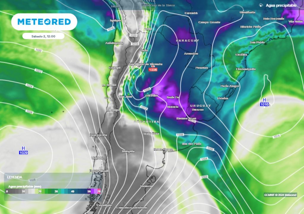 Alerta tormentas fuertes SMN Argentina Buenos Aires granizo fin de semana pronóstico tiempo clima