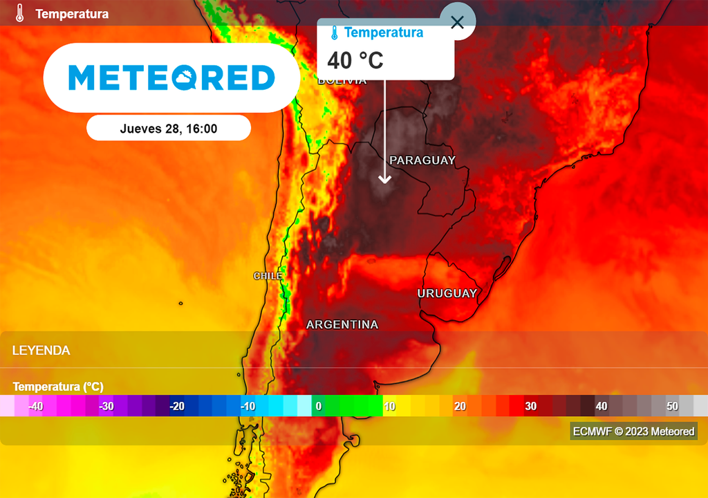 Temperatura, Calor, Humedad, Argentina, Tormentas