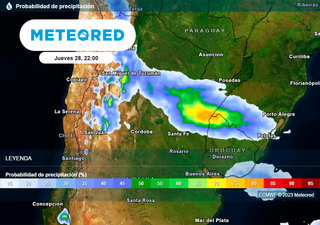 Alerta por tormentas fuertes en Argentina: ¿cómo serán los últimos días del año?