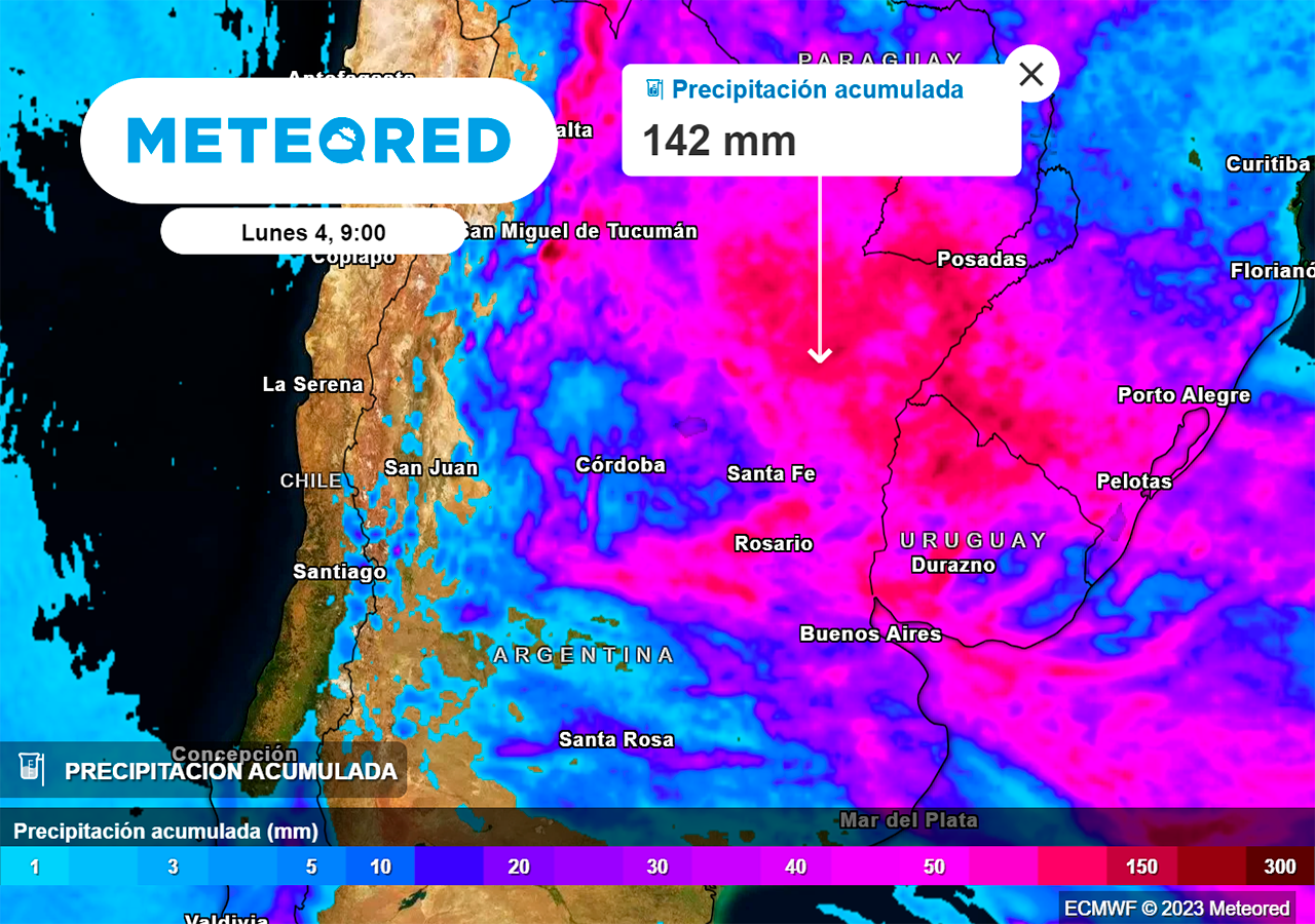 Alerta por tormentas fuertes a severas en Argentina: afecta a 8 ...