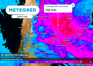 Alerta por tormentas fuertes a severas en Argentina: afecta a 8 provincias y a la Ciudad de Buenos Aires