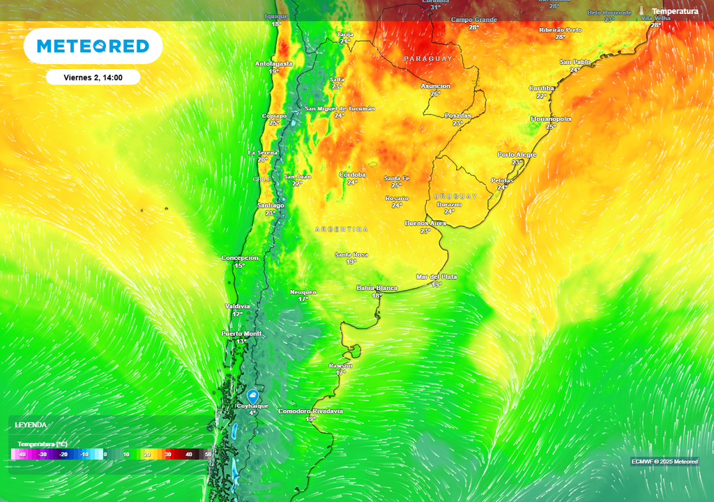 Temperatura, Frio, Patagonia, Calido, Buenos Aires, Pronostico, Argentina