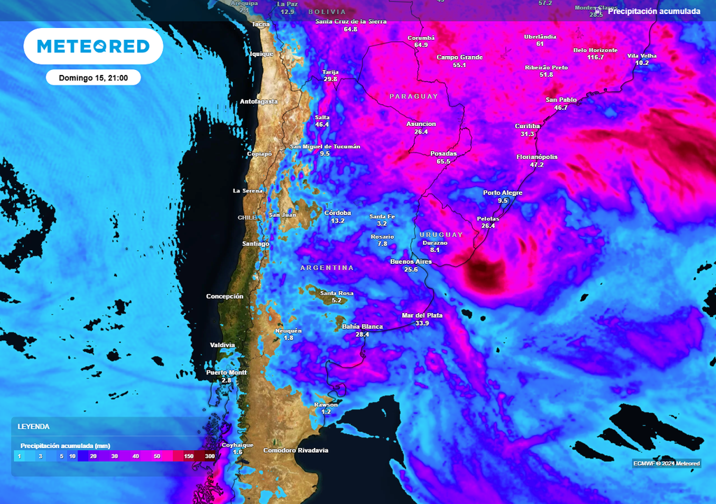 Lluvia, Tormenta, Acumulados, Litoral, Ciclogénesis