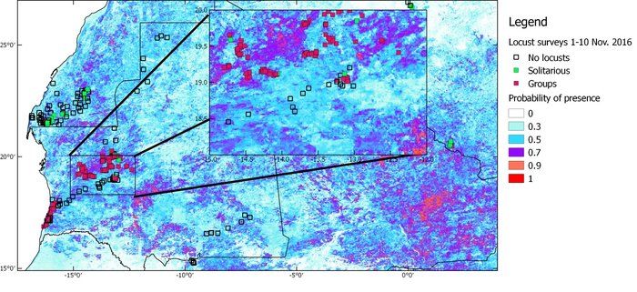 Alertas Por Satélite De Plagas De Langostas Alertas Por Satélite De Plagas De Langostas