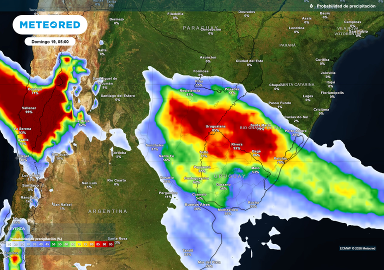 Alertas por tormentas severas, nevadas de hasta 2 m y vientos de 130 km/h: el tiempo este fin de semana en Argentina