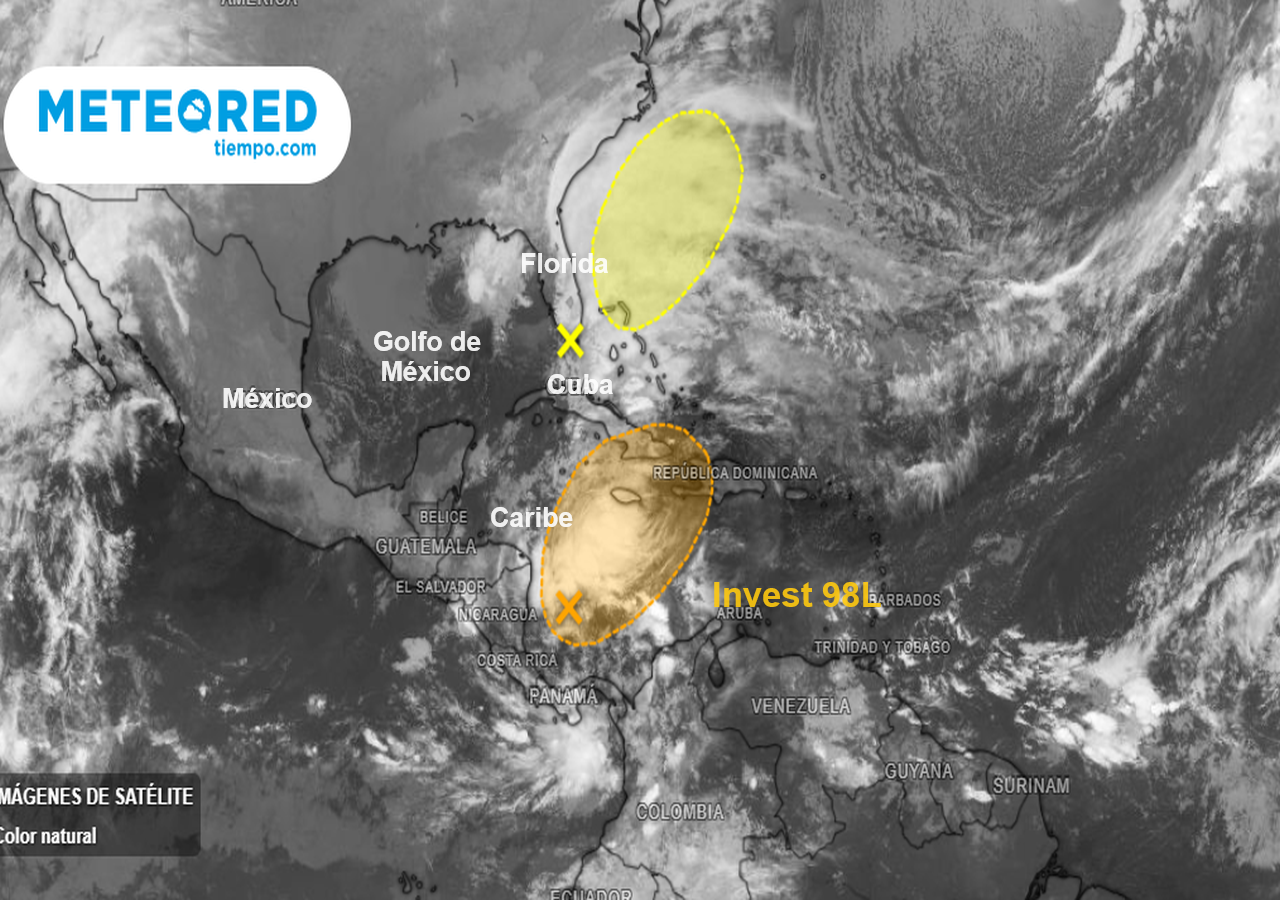 Alertas por una posible tormenta tropical en el Caribe y una zona de ...