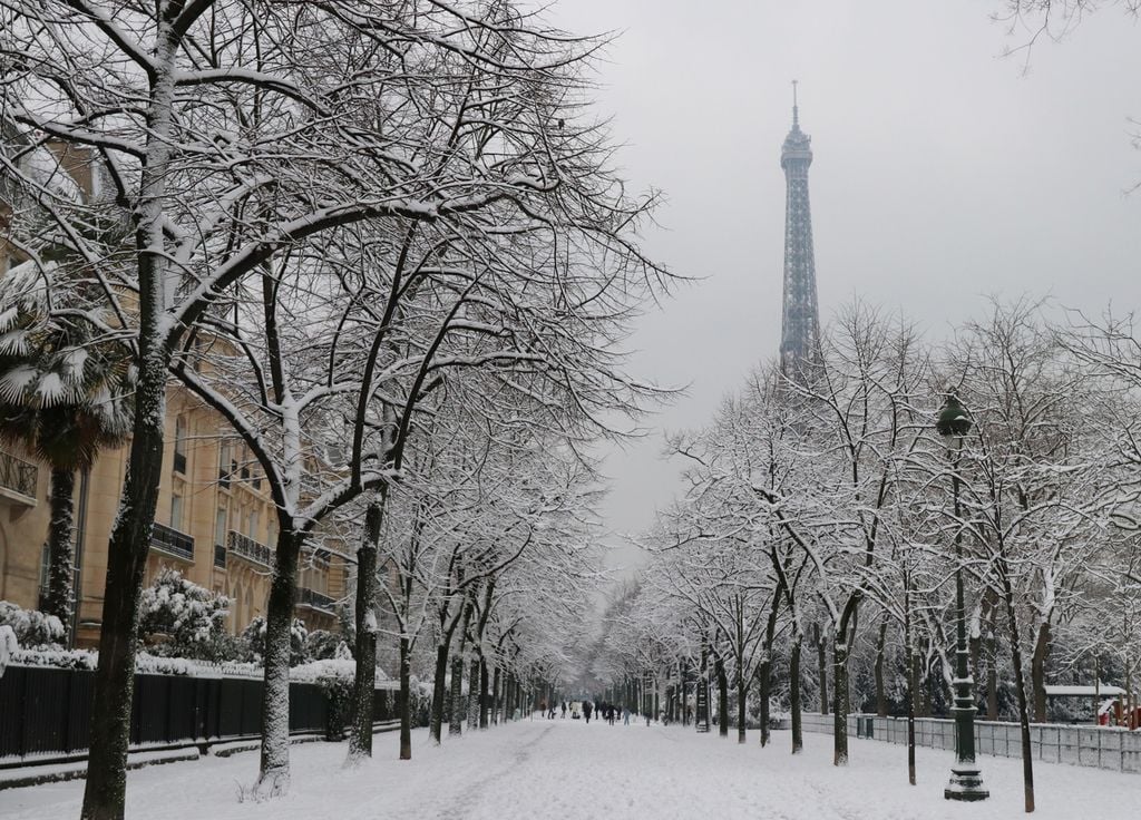 Près de 5 centimètres de neige attendus sur la région parisienne ce lundi.