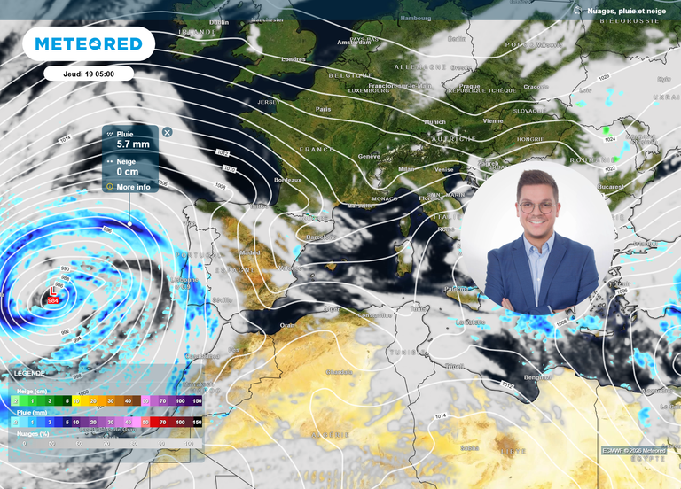 Alerte en Atlantique : le mod&egrave;le europ&eacute;en pr&eacute;voit une d&eacute;pression "extraordinaire" ! Quelles cons&eacute;quences en France ?