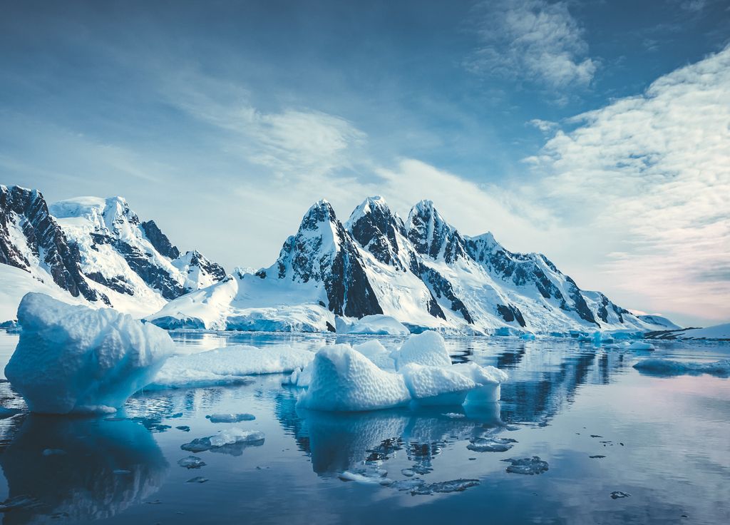 Antarctique fonte glace