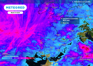 Alerte météo : la France sera le pays le plus arrosé d’Europe la semaine prochaine. Voici ce qui est attendu 