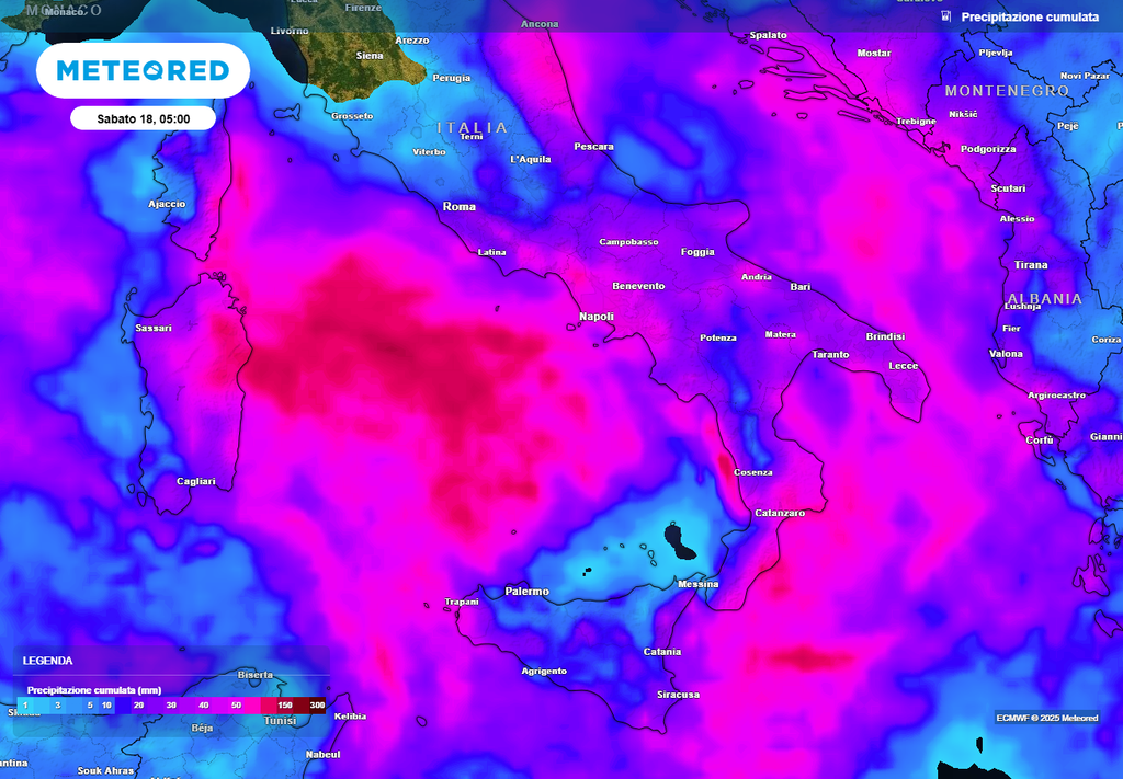 13 ottobre: sud interessato dal forte maltempo