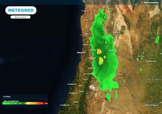 Algo de lluvia queda para el centro norte de Chile: estos son los sectores que podrían recibir chubascos hasta mañana