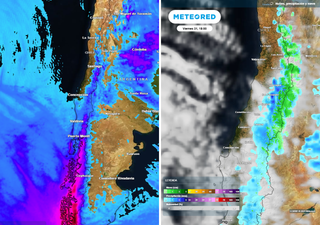 "Algo le podría tocar al sector oriente de la capital": lluvias de esta semana mojarán tres zonas de Chile