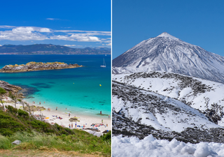 Algo pasa con el chorro polar en España de camino a Semana Santa: casi 30 ºC en Galicia y nieve en Canarias