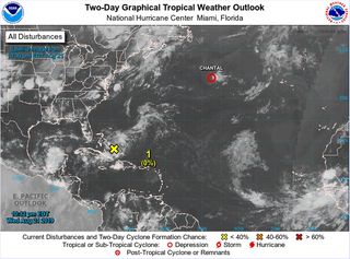 Algo se activa en el Atlántico tropical, Chantal es depresión tropical
