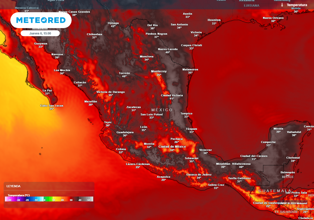 Temperaturas en Grados Celsius