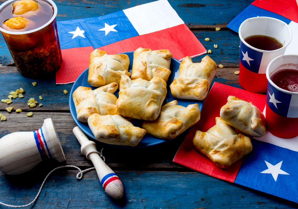 Empanadas y terremoto están entre los alimentos típicos de las celebraciones de fiestas patrias.