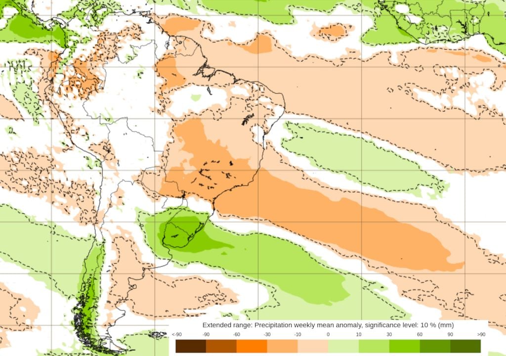 Previsão climática entre 23 e 30 de Setembro.