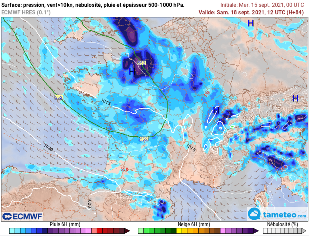De nouvelles pluies sont attendues ce week-end. De nouvelles pluies sont attendues ce week-end.