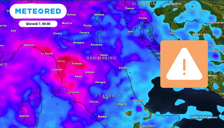 Allerta meteo, attenzione in Toscana e Liguria: in arrivo forti temporali, oltre 100 mm di pioggia nelle prossime 48 ore