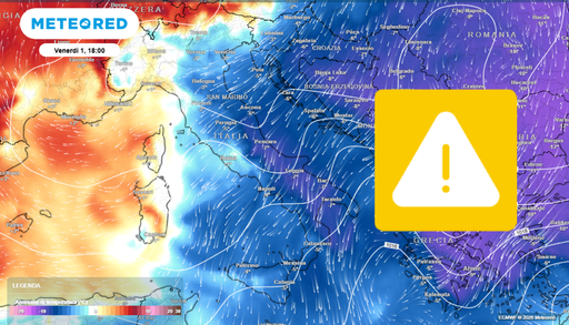 Allerta Meteo, avviso della Protezione Civile: in arrivo temporali e un brusco calo termico