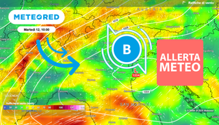 Allerta meteo, avviso della Protezione Civile per marted&igrave; 12 maggio: venti di burrasca in Piemonte e Lombardia