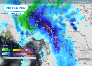Allerta meteo: forte maltempo in Italia già da stasera, a rischio Liguria e altre 7 regioni