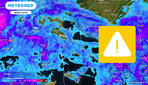 Allerta meteo: irruzione fredda dai Balcani in arrivo con forti temporali, grandine e crollo termico fino a -8&deg;C
