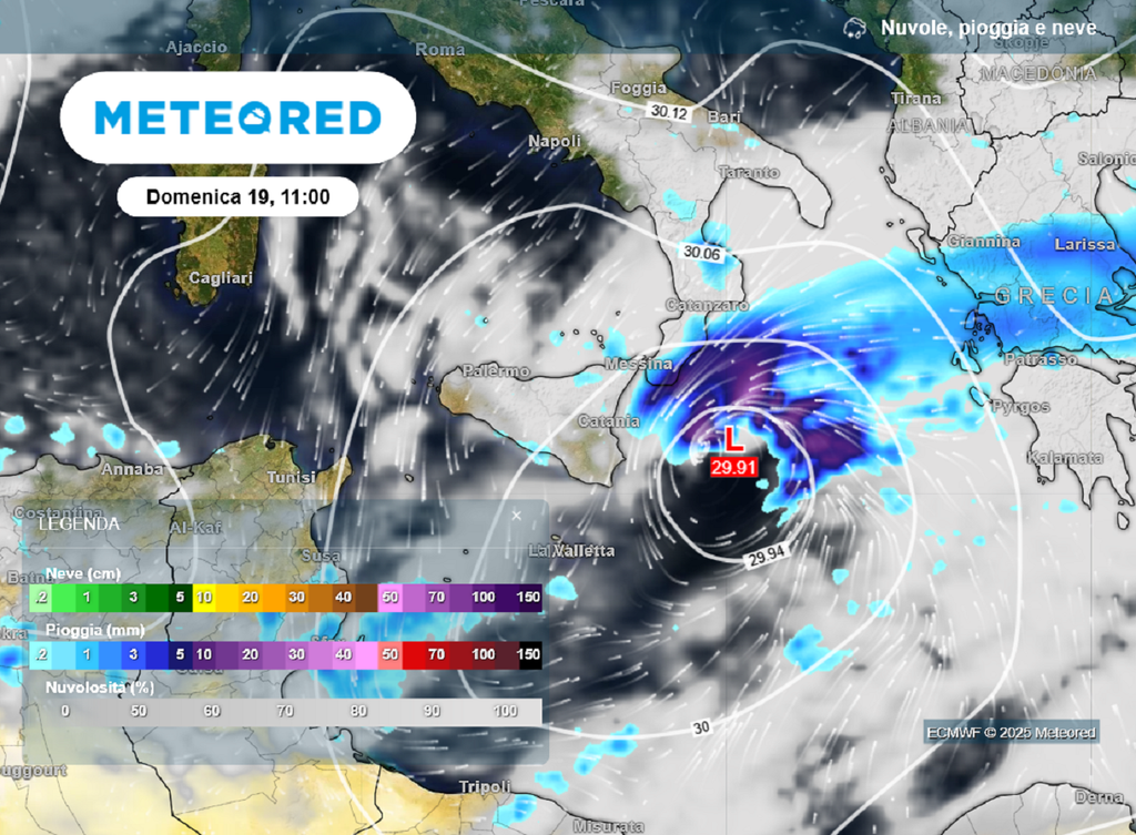 ciclone mediterraneo