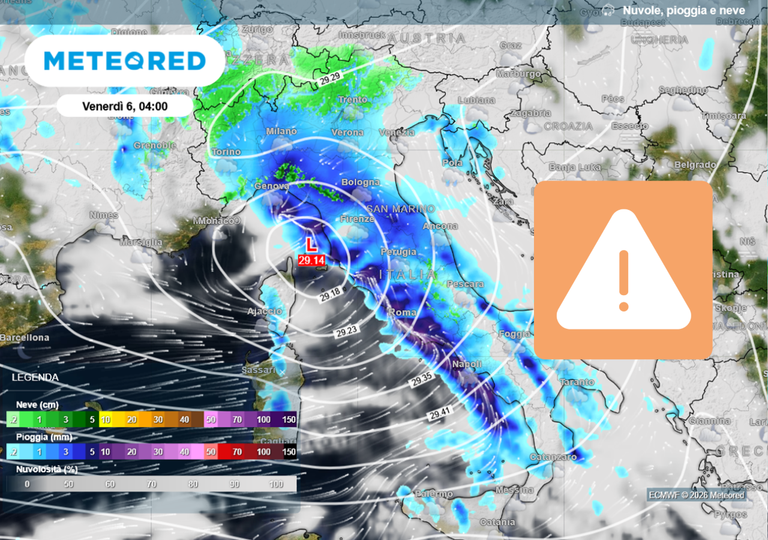 Allerta meteo oggi al Centro-Sud: temporali, vento forte e sabbia dal Sahara, ma il peggio arriver&agrave; domani sera