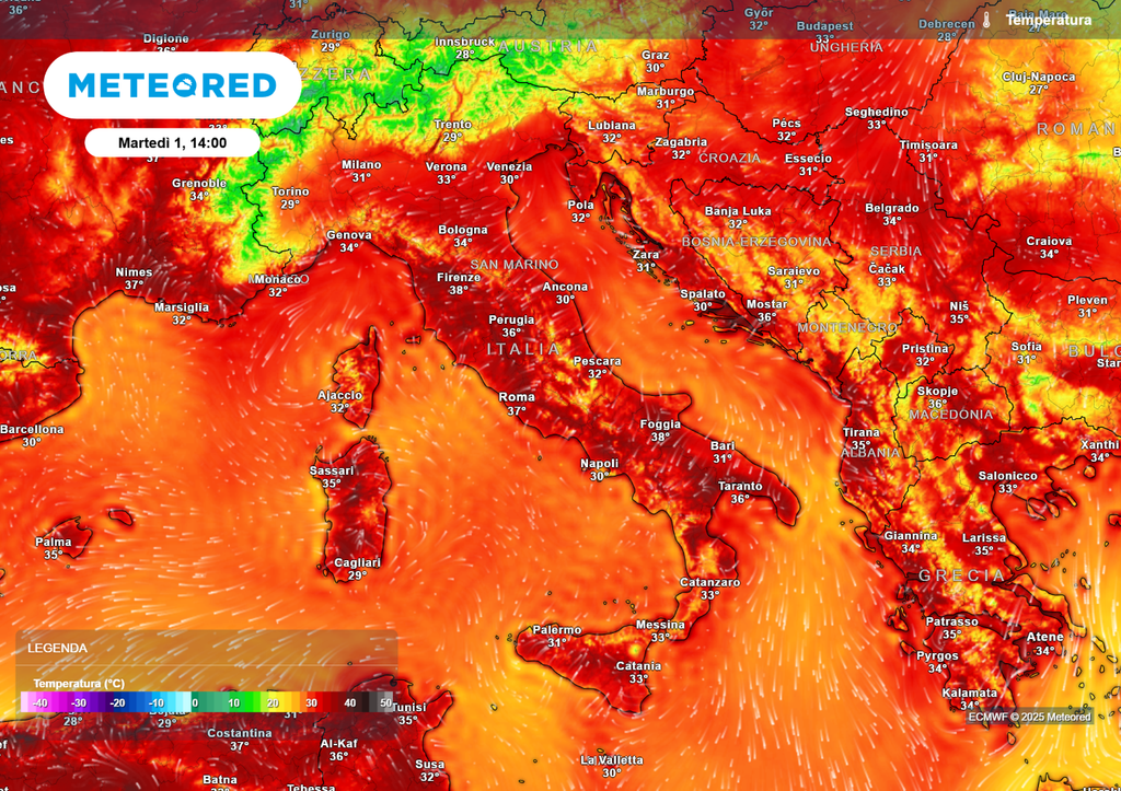 Temperature Italia