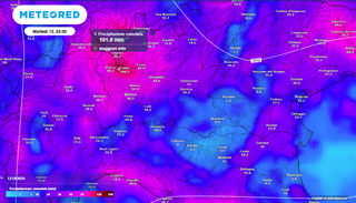 Allerta meteo, piogge fino a 100 mm: tra gioved&igrave; 7 e sabato 9 maggio si moltiplicheranno i temporali