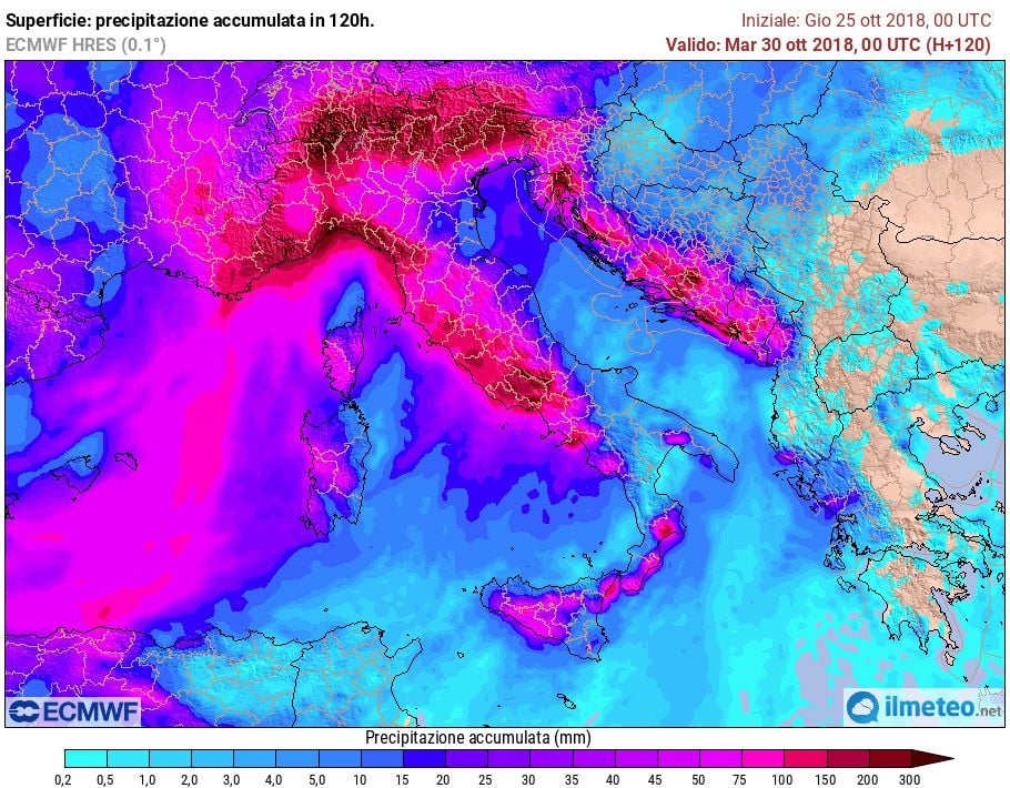 Allerta Piogge Intense Nel Week-end: I Dettagli Sul Maltempo In Arrivo