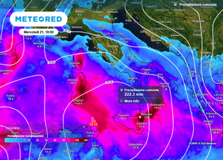 Maltempo, pesante avviso della Protezione Civile: allerta rossa lunedì 19 gennaio, massima attenzione in queste regioni