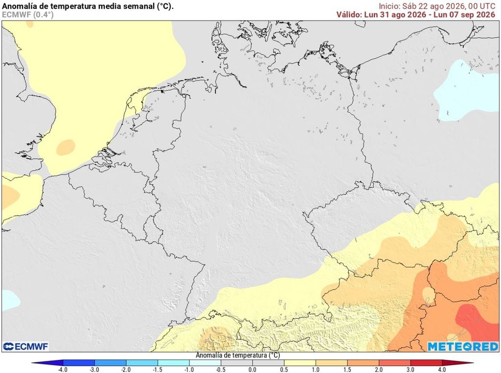 Nach einem großartigen Warmstart in den September sieht es auch beim europäischen Wettermodell ECMWF erstmal nicht aus. Eher alles recht "normal".